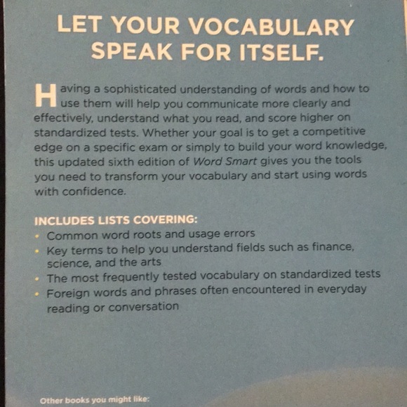 BACK2SCHOOL Word Smart 6th Ed-1400+ Words That Belong-Every Savvy Student's Voc - Picture 5 of 14